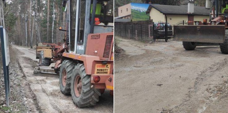 Rusza renowacja nawierzchni duktu leśnego w Czarnowie