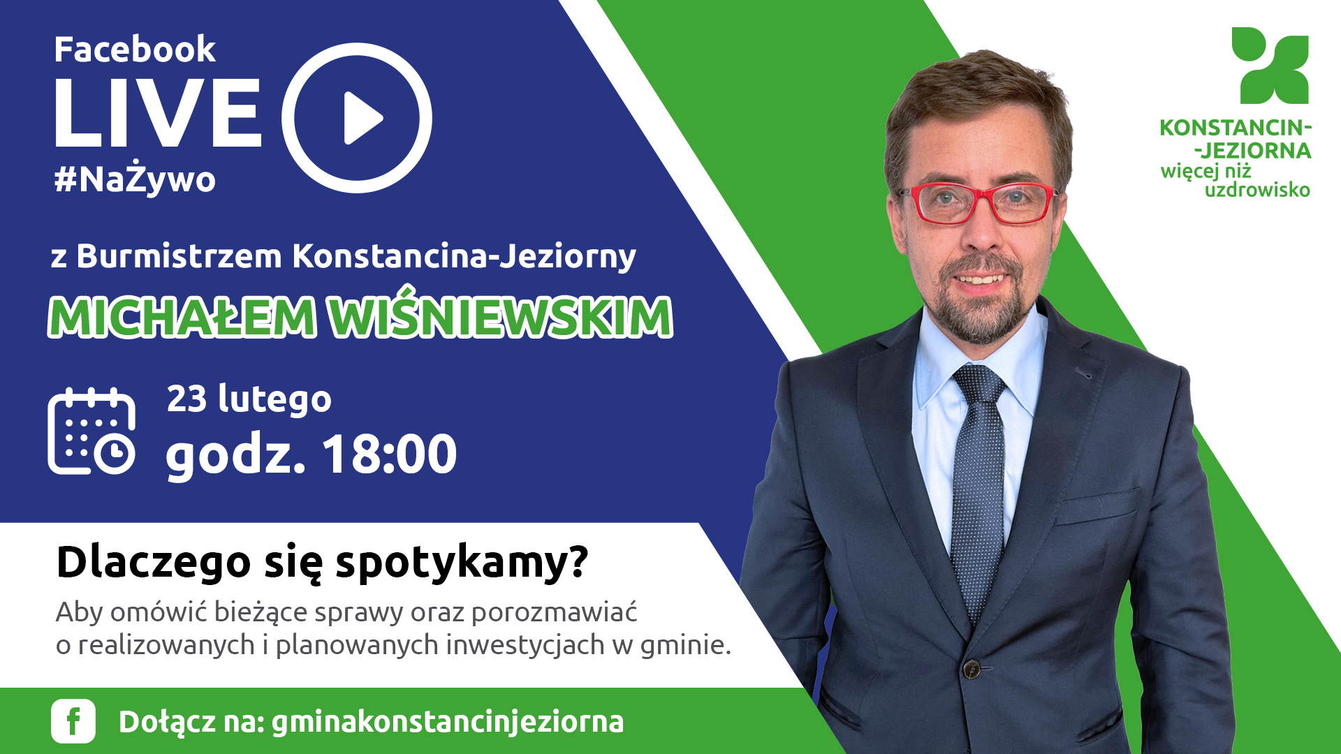 23 lutego zapraszamy na czat z burmistrzem