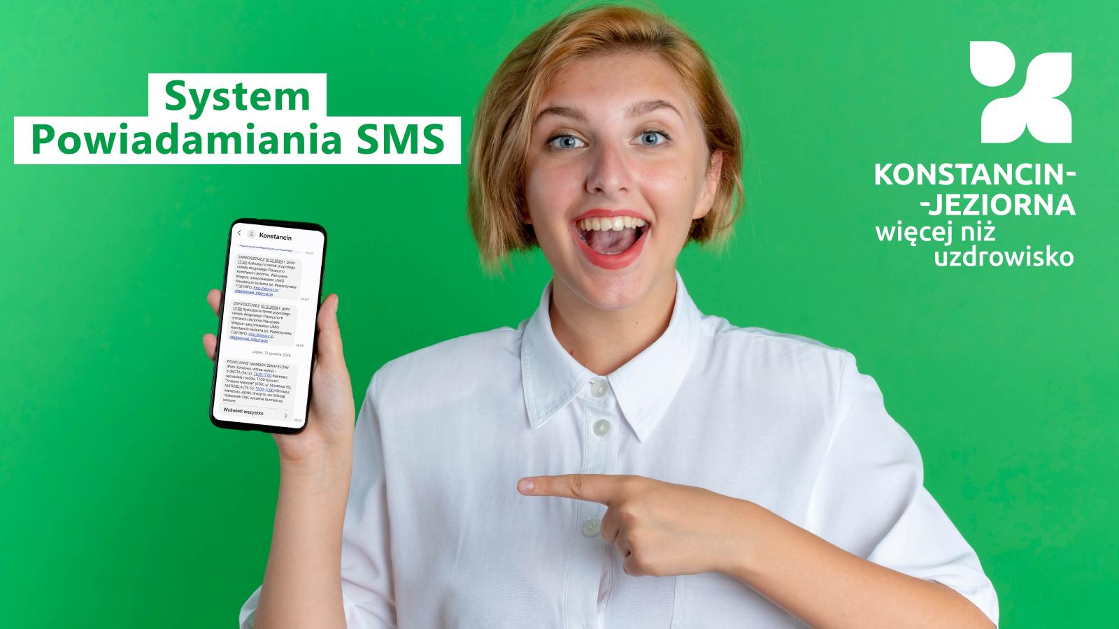 Oficjalne informacje zawsze pod ręką – zapisz się do systemu SMS