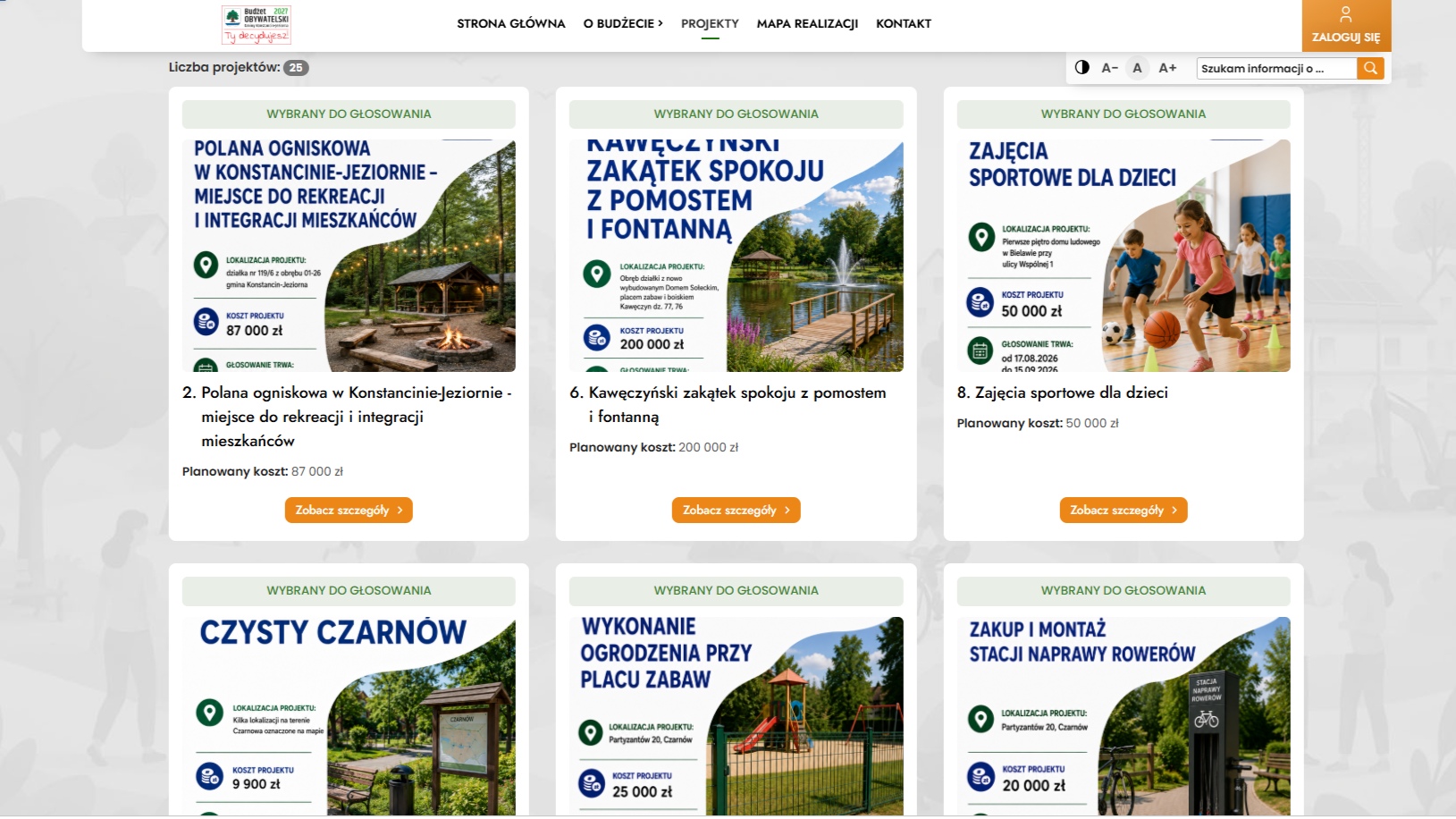 Budżet Obywatelski 2027 – oto projekty do głosowania