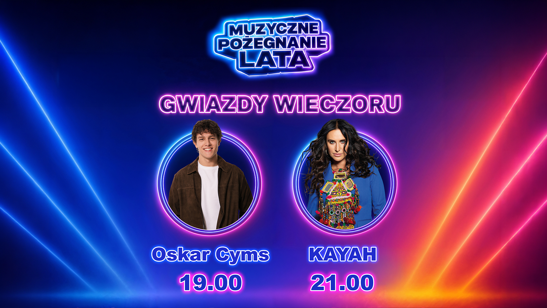 Kayah i Oskar Cyms wystąpią na Muzycznym Pożegnaniu Lata