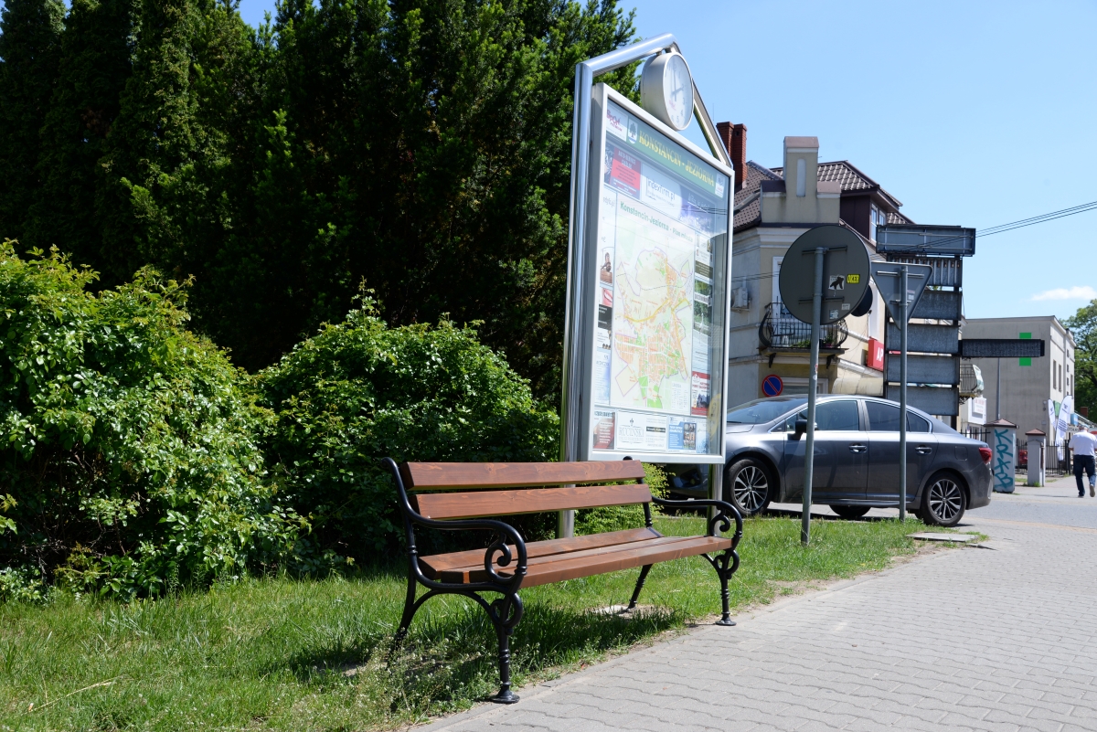 Więcej ławek dla mieszkańców Konstancina-Jeziorny