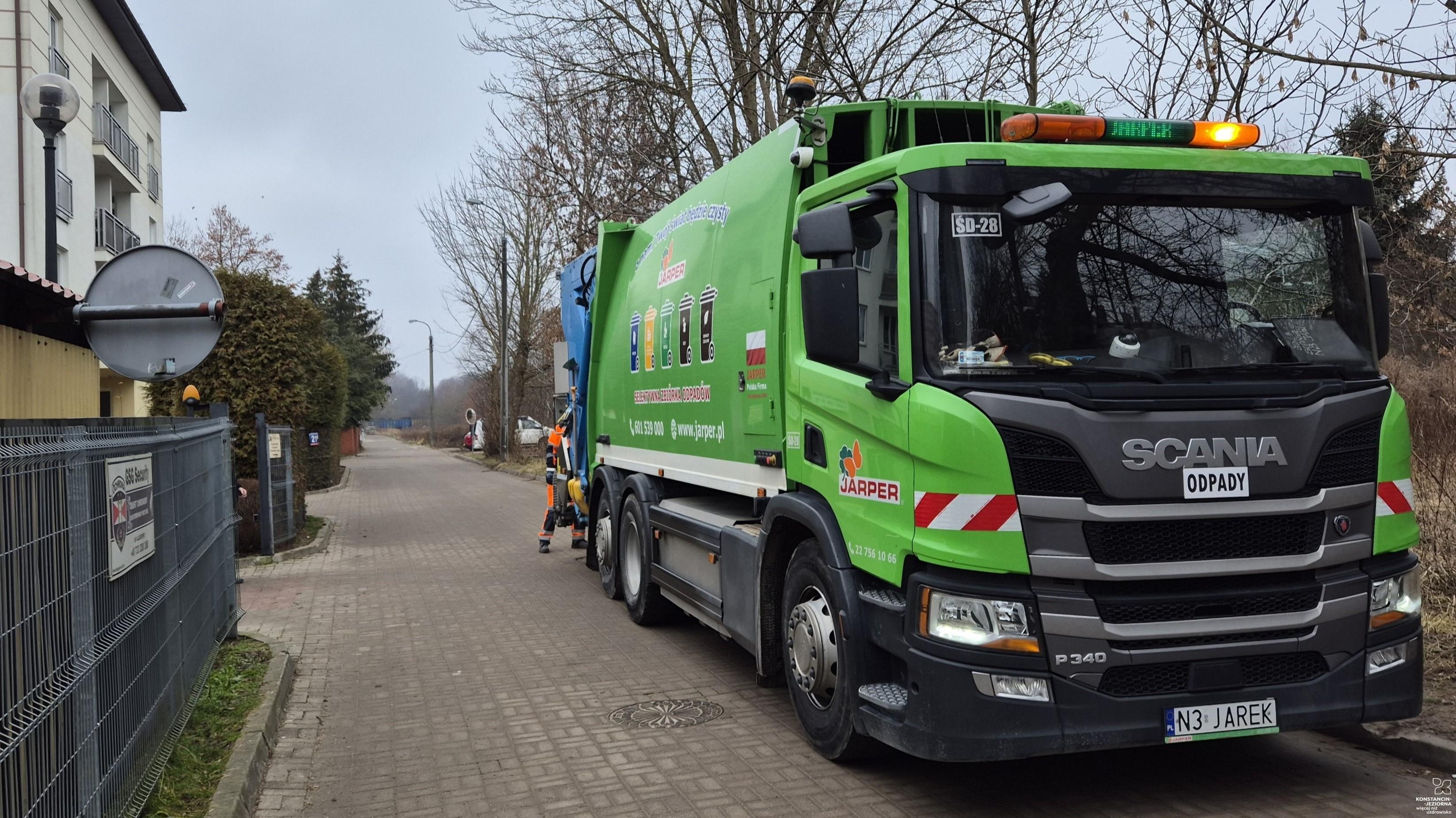 Wywóz plastiku i metali w części sektora 1. przesunięty na 3 lutego
