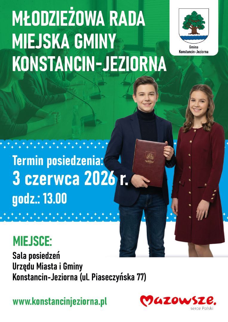3 czerwca inauguracyjna sesja Młodzieżowej Rady Miasta