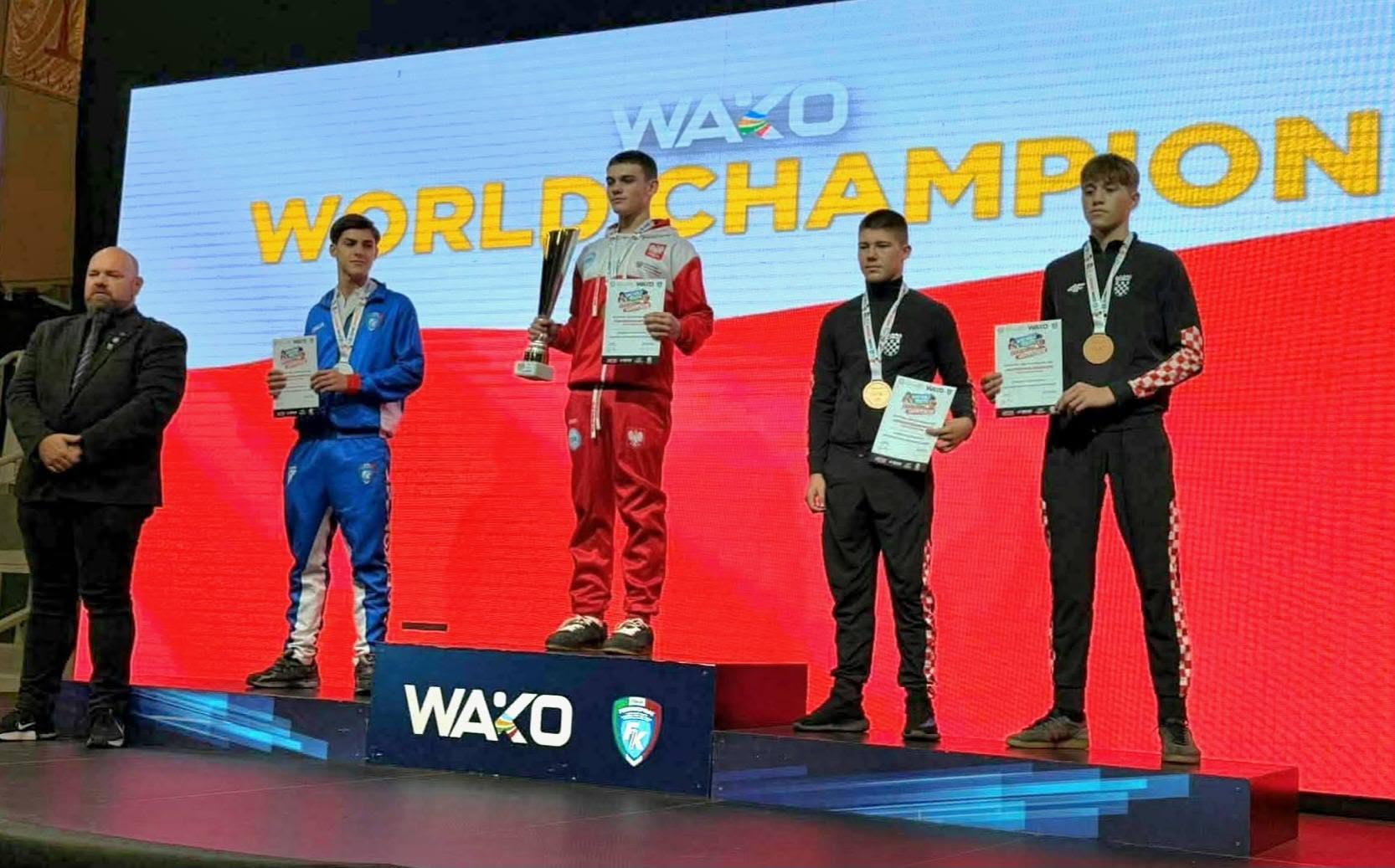 Kamil Kraczkowski z Habdzina mistrza świata w kickboxingu