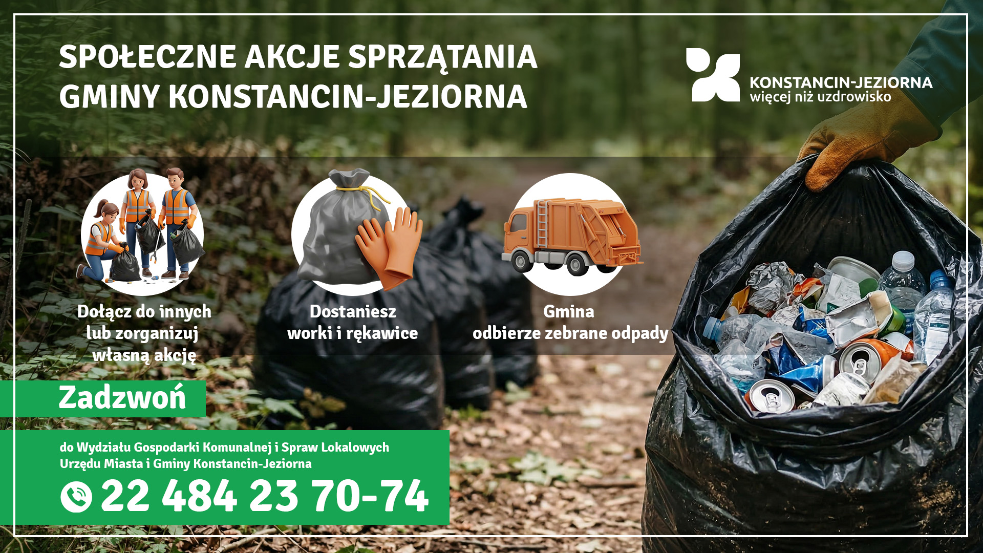 Wiosenne porządki – mieszkańcy sołectw ruszają do działania