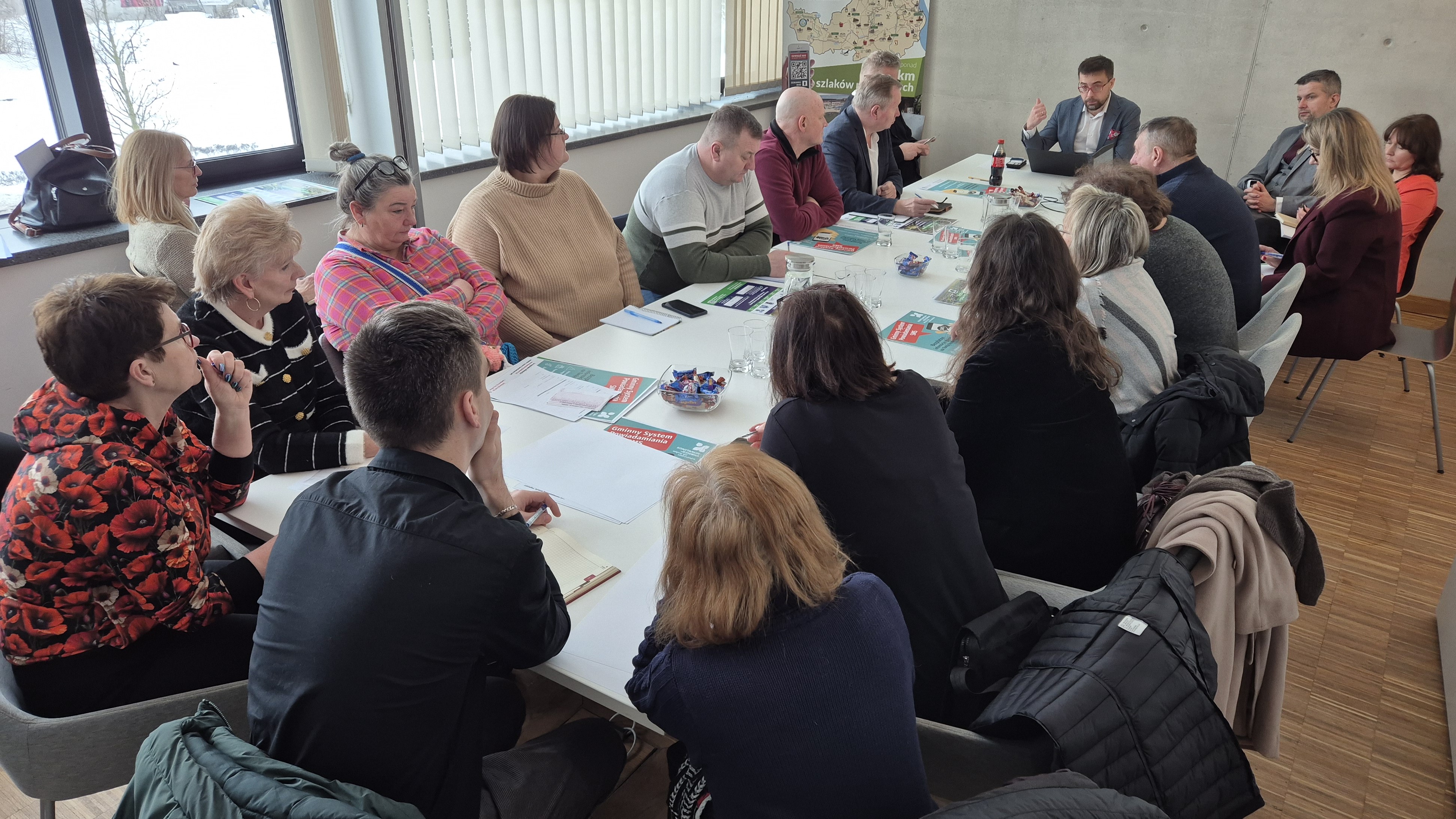 Burmistrz rozmawiał z sołtysami o sprawach ważnych dla mieszkańców