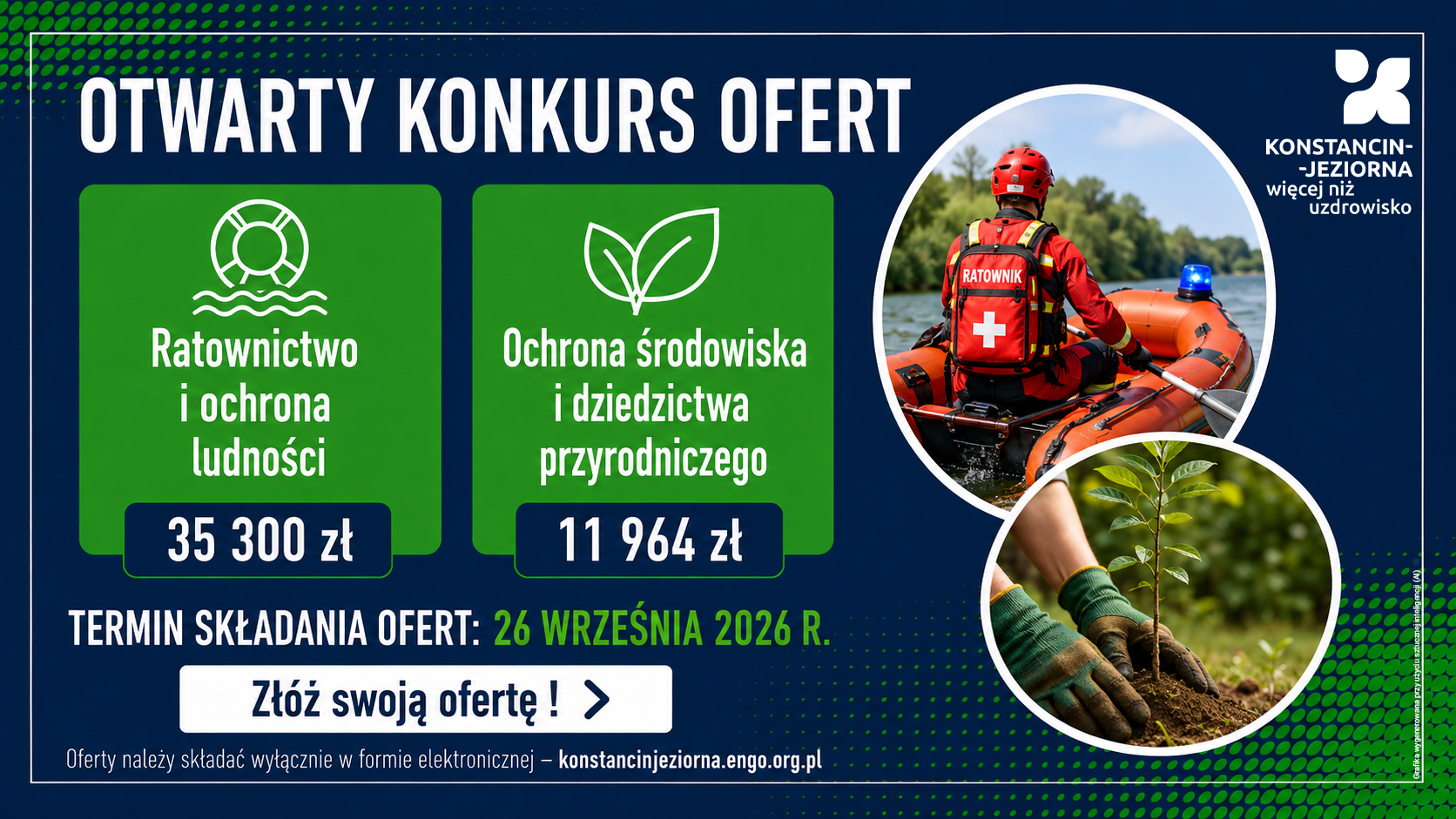 Środki na ratownictwo i ochronę środowiska – nabór do 26 września