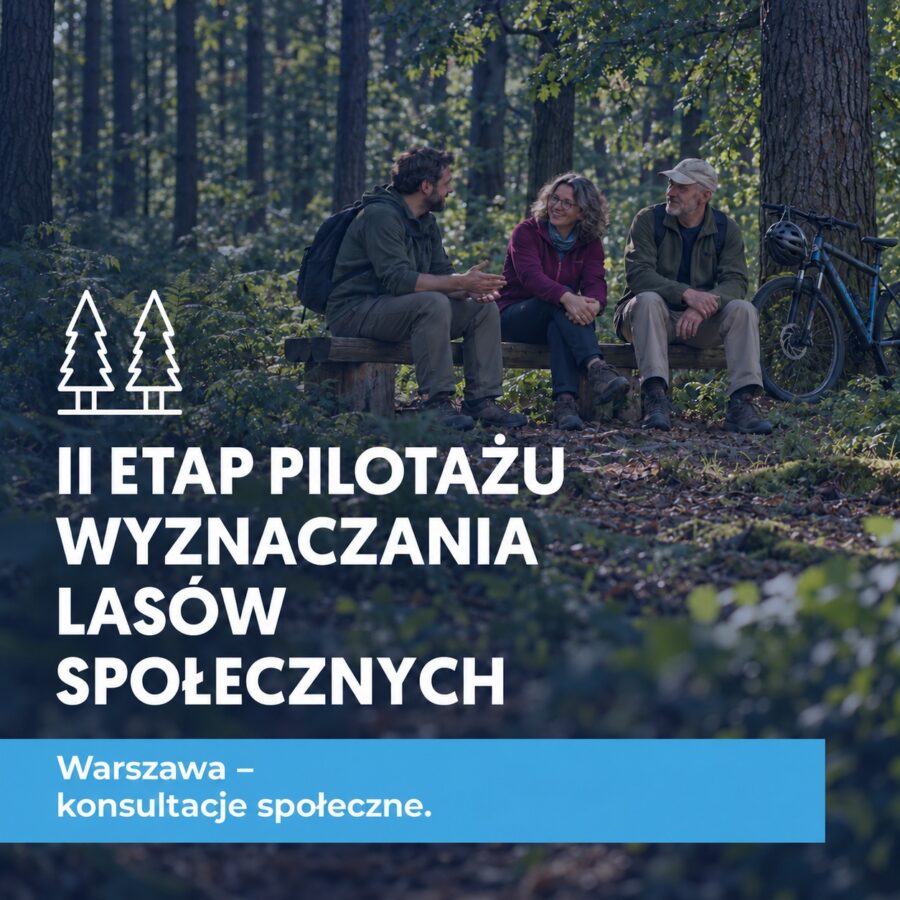 Trwają konsultacje społeczne w sprawie lasów społecznych