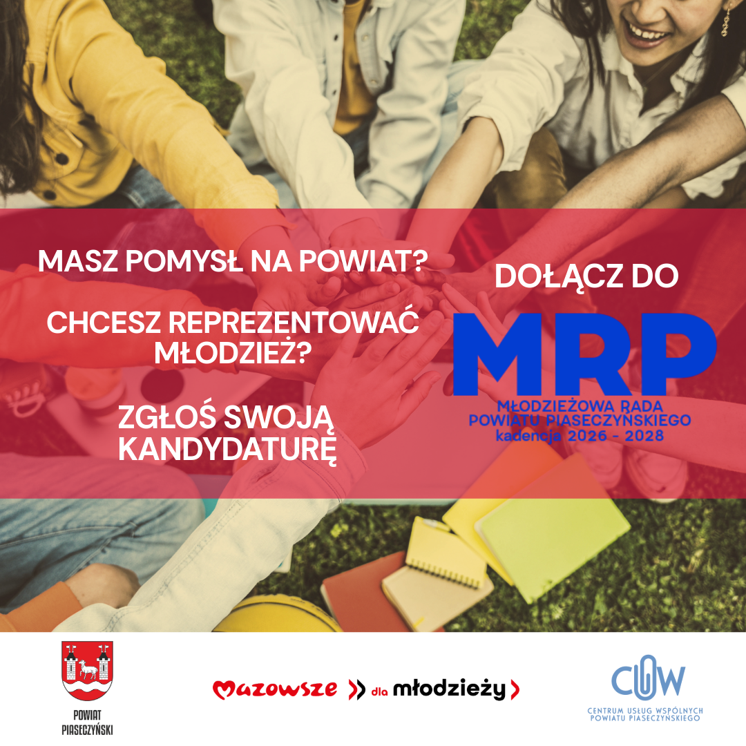 Zgłoś się do Młodzieżowej Rady Powiatu Piaseczyńskiego