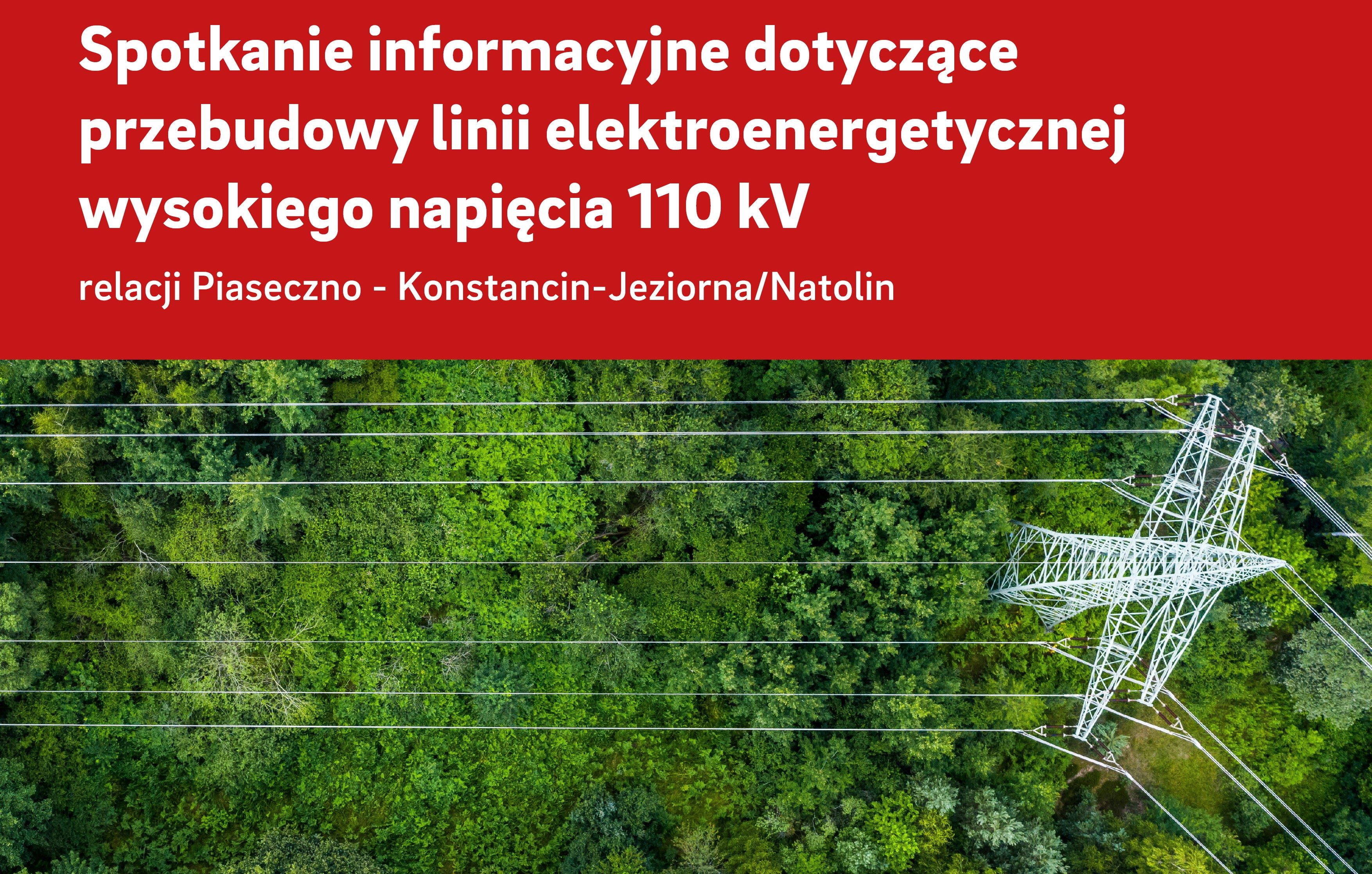 28 maja – spotkanie dotyczące przebudowy linii wysokiego napięcia