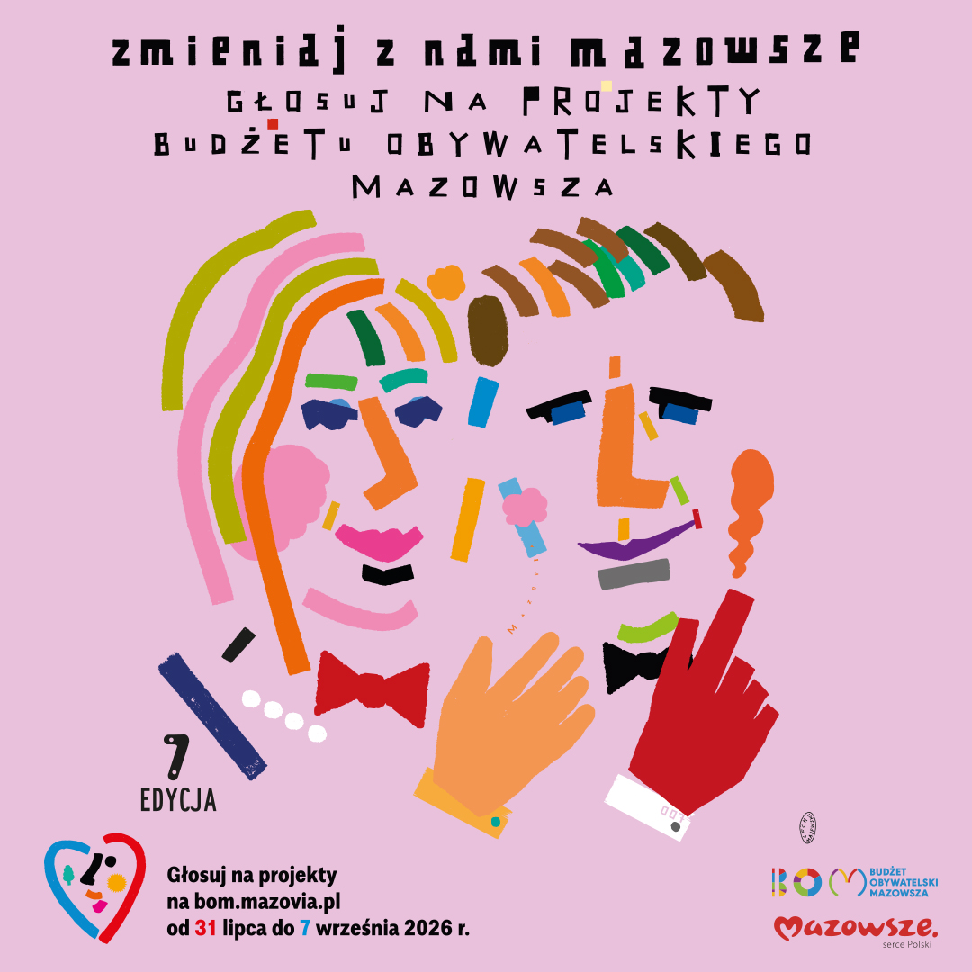 Głosuj na lokalne projekty w Budżecie Obywatelskim Mazowsza!