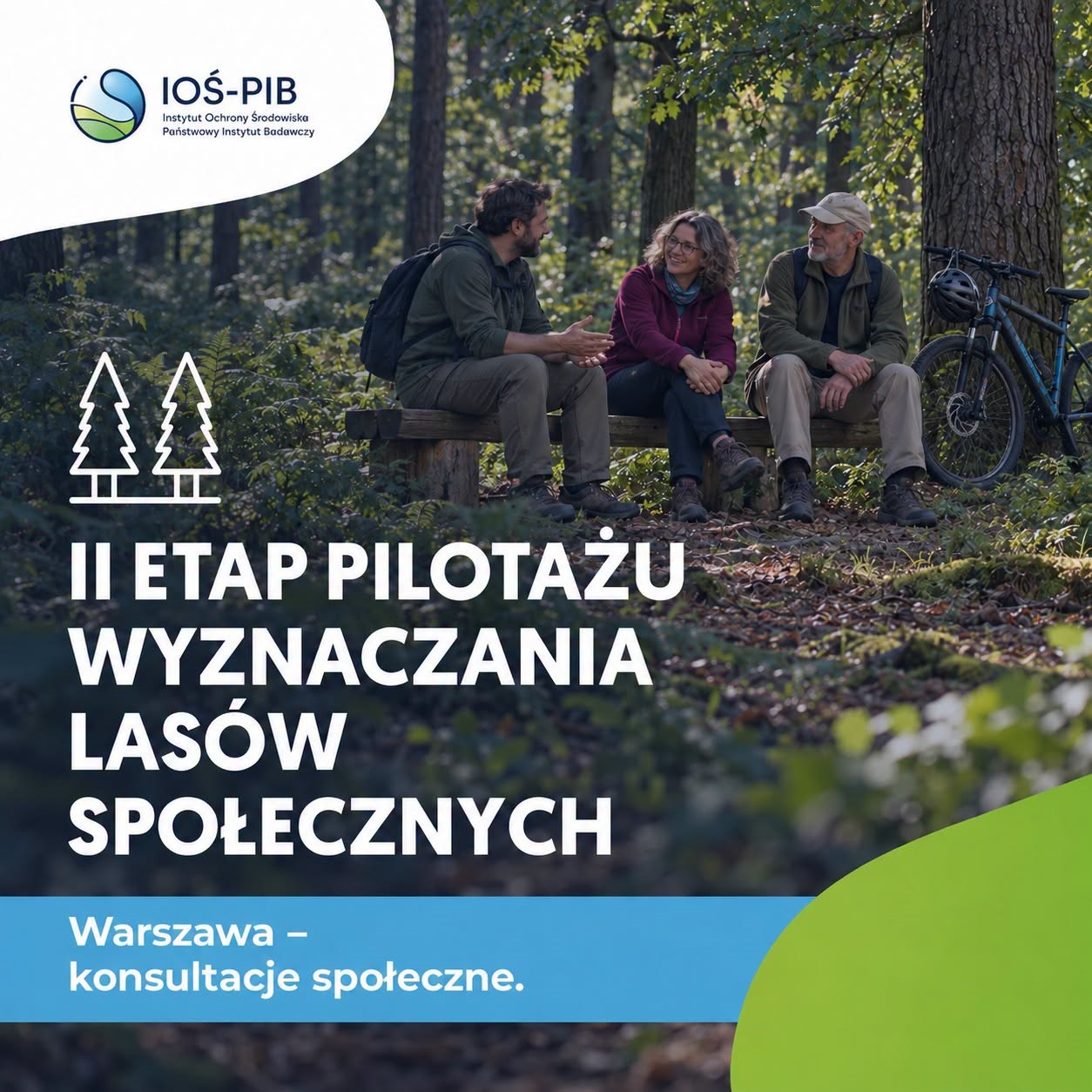 Lasy społeczne wokół Warszawy – są wolne miejsca na spotkania lokalne